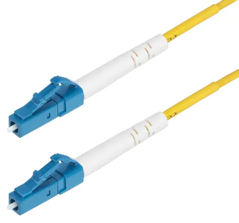 StarTech LC/LC OS2 1 m žlutá / Optický patch kabel / Singlemode duplex / UPC