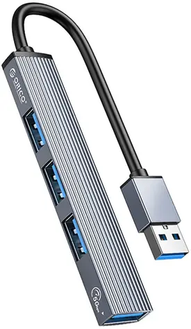 Orico Hub AH-A13 šedá / USB hub / rozbočovač USB-A