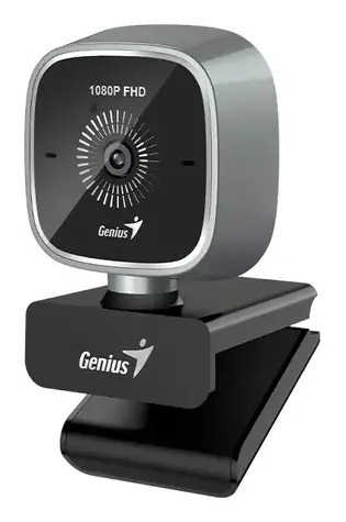 Genius FaceCam 2010 stříbrná / Webkamera / FullHD 1080p / 30 FPS / Mikrofon