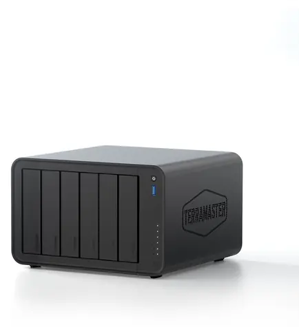 TerraMaster F6-425PRO / NAS server / Intel Core i3-1315U 6-Core / 8GB DDR5 RAM / 2x 10GbE LAN / USB4 / Diskless