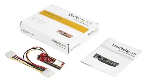 StarTech IDE/SATA adaptér pro HDD a ODD / Adaptér / IDE na SATA / červený