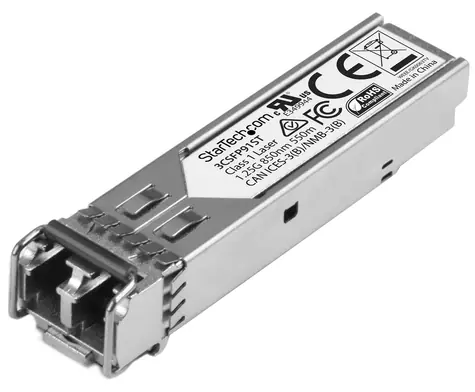 StarTech HP 3CSFP91 Compatible / SFP transceiver / 1,25 Gbit/s / IEEE 802.3z / MSA
