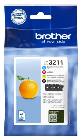 Brother LC3211VALDR / Cartridge / Multipack CMYK / originální / pro DCP-J772DW, MFC-J890DW