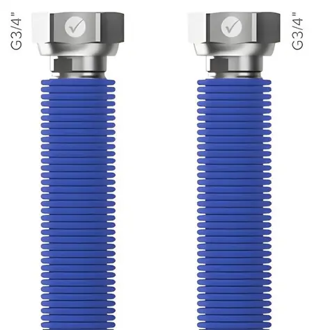 Merabell Aqua Flexi G3/4" - G3/4" modrá / Připojovací hadice / 30-60 cm