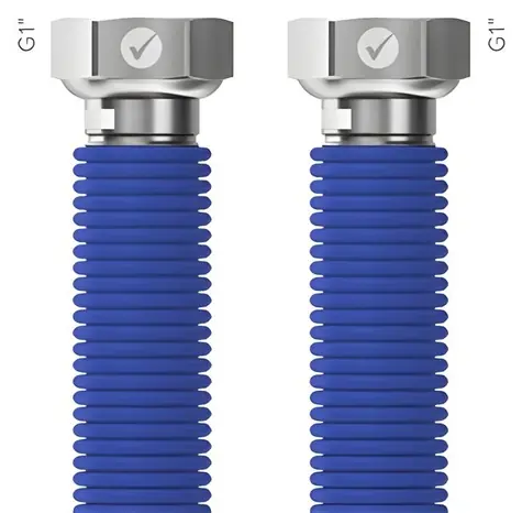Merabell Aqua Flexi modrá / Hadice / G1"-G1" / 75-150 cm / 1 ks