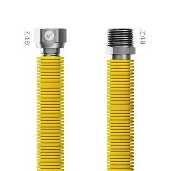Merabell Hadice plynová Gas Flexi / R1/2"-G1/2" / 75-150 cm