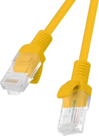 Lanberg CAT6 oranžová / Patch kabel / U/UTP / 0,25 m