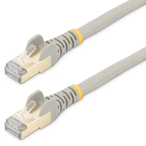 StarTech CAT6A Snagless šedá / Patch kabel / STP / 3 m / RJ-45 / 10 Gbit/s
