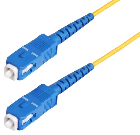 StarTech SC/SC OS2 30 m žlutá / Optický kabel / Simplex / Singlemode / UPC / LSZH