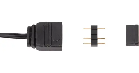 SilverStone ARGB rozbočovací kabel 4x 30 cm / Rozbočovací kabel / 4 kanály