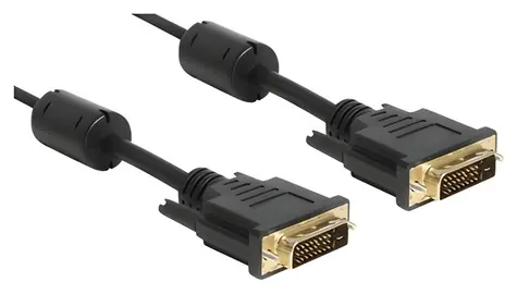 DeLock DVI Dual-Link kabel 1 m / Kabel k monitoru / M/M