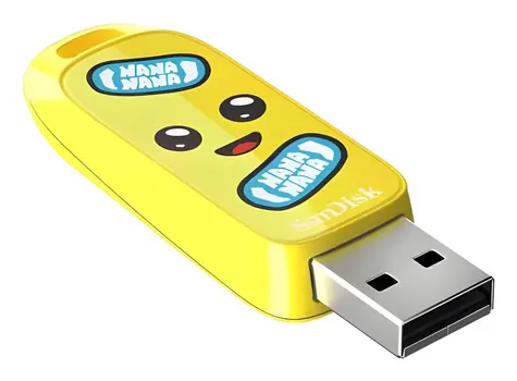 SanDisk Fortnite Peely Edition 64GB / Flash disk / USB 3.2 Gen 1
