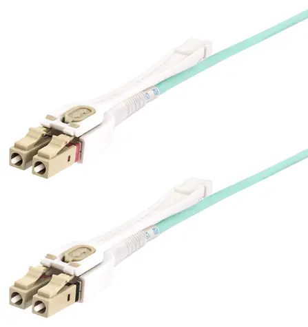 StarTech LC/LC OM4 modrá (450FBLCLC5PP) / Optický kabel / Multimode duplex / 5 m