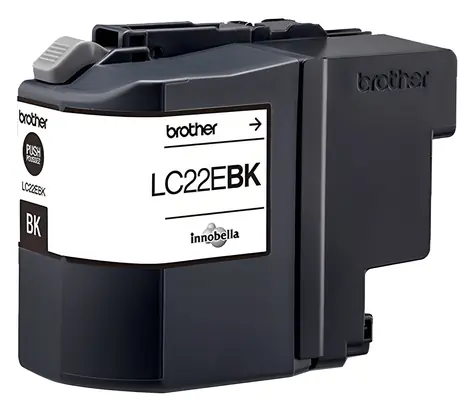Brother LC-22EBK černá / Inkoustová cartridge / Originál / cca 2 400 str. / MFC-J5920DW