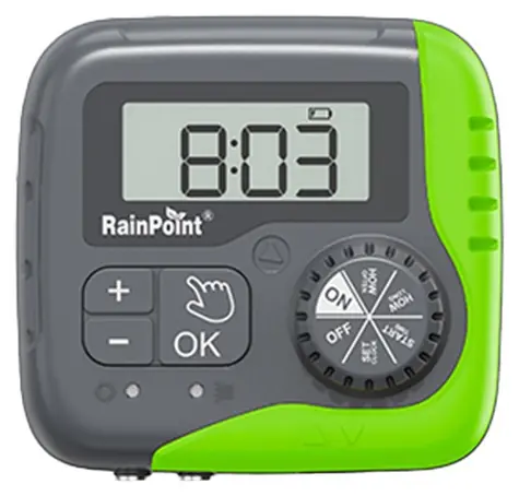RainPoint IK15P / Solární zavlažovací sada / až 15 rostlin / 5 W solární panel / USB-C / IPX4