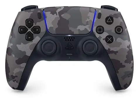 Sony DualSense Wireless Controller šedá/kamufláž / Gamepad / PS5 / PC / Haptická zpětná vazba