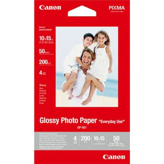 Canon GP-501 / Fotopapír / lesklý / 10x15 cm / 200 g/m2 / 50 ks