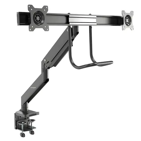 StarTech Heavy-Duty černá / Držák pro dva monitory / 17-32" / Synchronizovaná výška / Nosnost 16 kg / Ocel