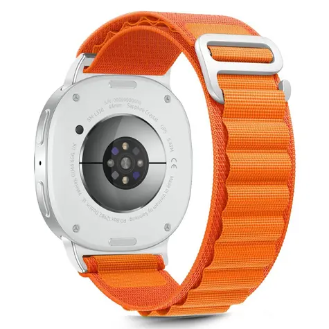 Tech-Protect Nylon Stripe Strap oranžová / Řemínek / pro Samsung Galaxy Watch 40/44/46 mm