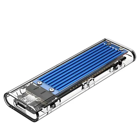 Orico TCM2-C3 externí box pro M.2 NVMe SSD modrá / 10 GB/s / USB-C