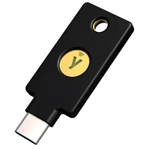 Yubico Security Key C NFC / Bezpečnostní klíč / USB-C / NFC / FIDO2 / U2F