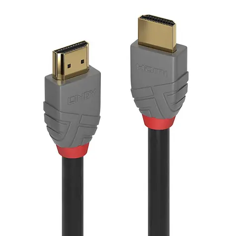 Lindy Anthra Line černá / HDMI kabel / HDMI 2.0 / 1 m / 4K 60Hz / 18 Gbit/s