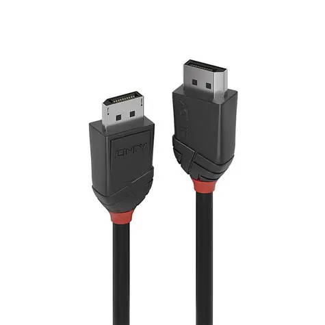 Lindy Black Line / Přípojný kabel / DisplayPort 1.2 / 2 m / 4096 x 2160