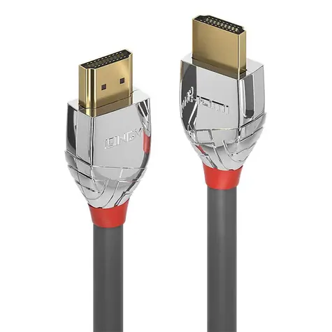 Lindy Cromo Line šedá / HDMI kabel / High Speed / 4K 4096x2160 / 5 m