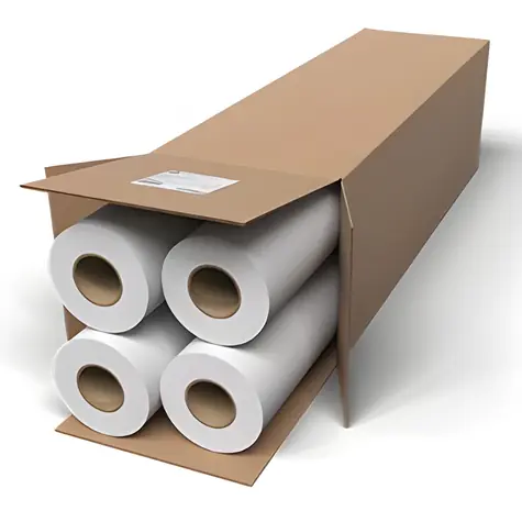 HP Bright White Inkjet Paper 610mmx45.7m / 24" / 90 g-m2 / papír / matný / bílá / pro inkoust