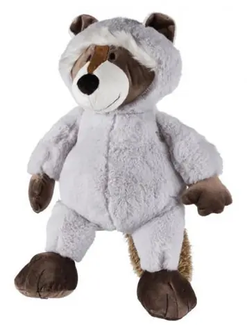 TRIXIE Mýval plyšový 54 cm / Hračka pro psy / Plyš / Se zvukem