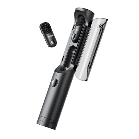BOYA MAGIC-05 černá / Klopový mikrofon / Bezdrátový / 2.4 GHz / USB-C
