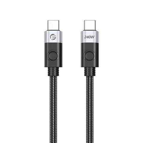 Orico CC240 černá / Kabel USB-C - USB-C / 240 W / 480 Mbps / 1,5 m