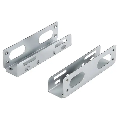 StarTech Adaptér 3,5" HDD do 5,25" pozice stříbrný / Adaptér / Kov / 22 mm