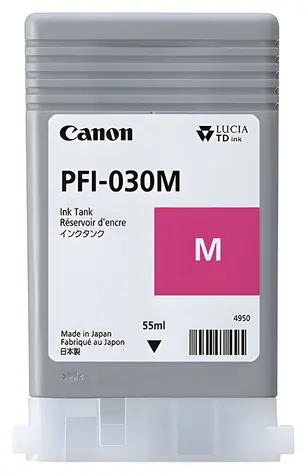 Canon PFI-030M purpurová / Cartridge / pro imagePROGRAF TA-20, TA-30 / 55 ml / originální