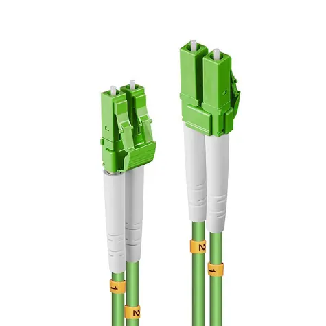 Lindy LWL patch kabel zelená / Optický síťový kabel / LC/LC / OM5 / 50/125 µm / 2 m