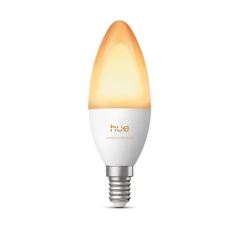 Philips Hue LED žárovka E14 3,7W bílá / chytrá LED žárovka / Zigbee/Bluetooth