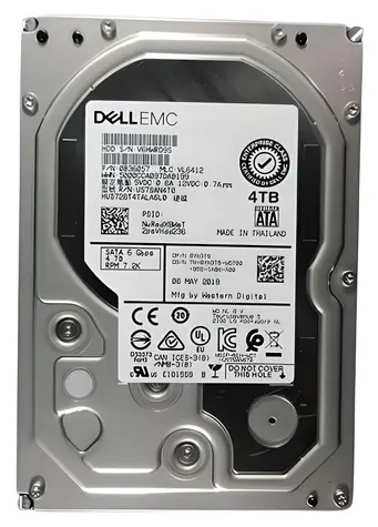 DELL disk 4TB (6KR2M) / HDD / 3.5" / SATA III / 7200 ot/min