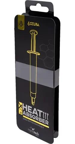 Accura Heat Absorber 9.2X Set šedá / Teplovodivá pasta / 2 g / 11 W/mK