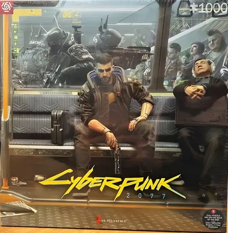 GOOD LOOT Puzzle Cyberpunk 2077: Metro / 1000 dílků / 68 × 48 cm
