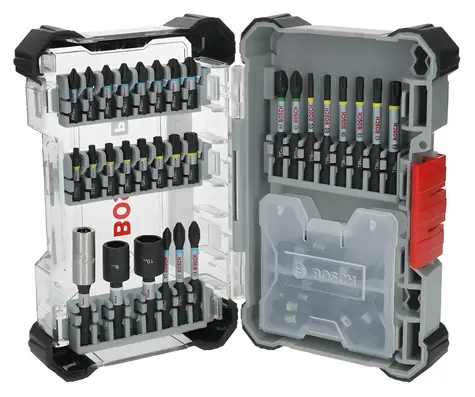 Bosch PRO Impact / Sada bitů a nástrčných klíčů / 50 ks