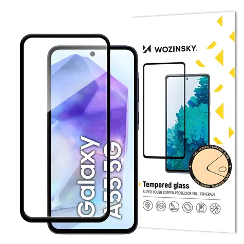 Wozinsky Super Durable Full Glue / Ochranné sklo / Samsung Galaxy S25+ / plně lepené / tvrzené