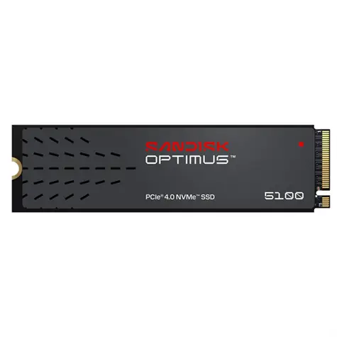 SanDisk Optimus 5100 4TB / SSD / M.2 NVMe / PCIe Gen4 / R:6900 MBps / W:6700 MBps