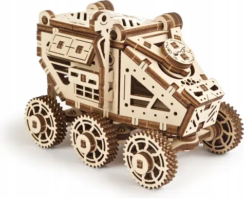 UGEARS 3D puzzle Mars Rover / od 14 let / 95 dílků / Dřevo