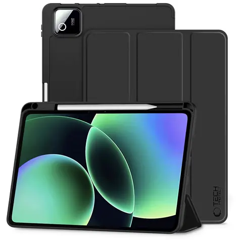 Tech-Protect SmartCase Pen černá / Pouzdro / Xiaomi Pad 7 / 7 Pro / 8 / 8 Pro 11,2"