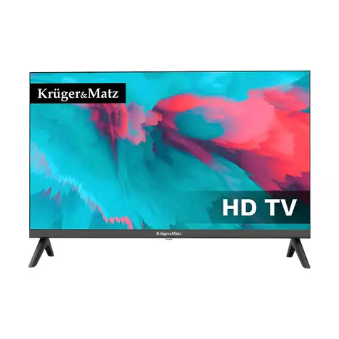 24" Kruger&Matz 230/12V černá / Televize / HD / LED / DVB-T2/C / HDMI / USB / CI+