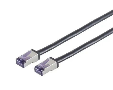 Lanview Cat6a S/FTP HIGH-FLEX černá / Síťový kabel / RJ-45 / 30 m / PoE