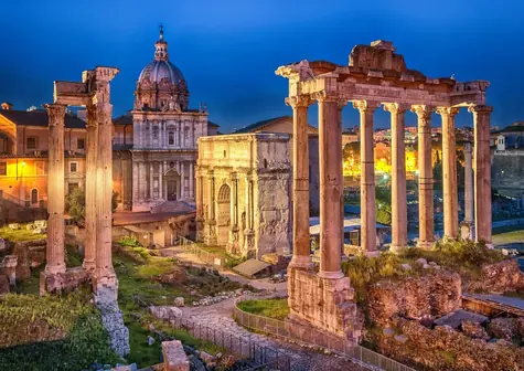 NORIMPEX Malování podle čísel Forum Romanum / 40x50 cm