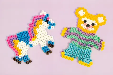 PLAYBOX Zažehlovací korálky Malá sada Koník XL / 250 ks / Kreativní sada