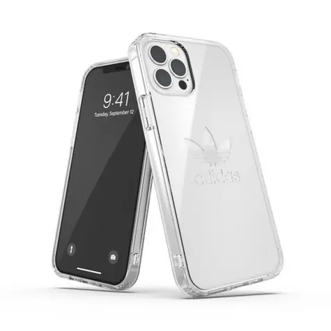 Adidas OR Protective Clear transparentní / Pouzdro / Apple iPhone 12/12 Pro