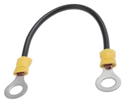 Xtend Solarmi propojovací kabel baterií M8 / Propojovací kabel / 10 mm2 / 25 cm / 2x očko M8